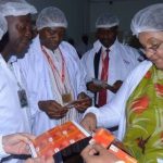 The Danish Ambassador and dignitaries touring the facilities