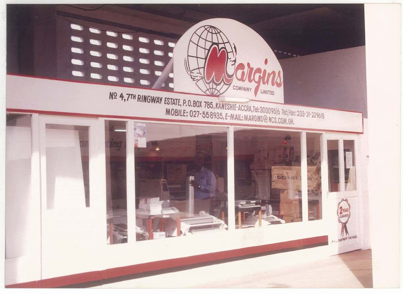 Margins ID Group origins — Accra garage